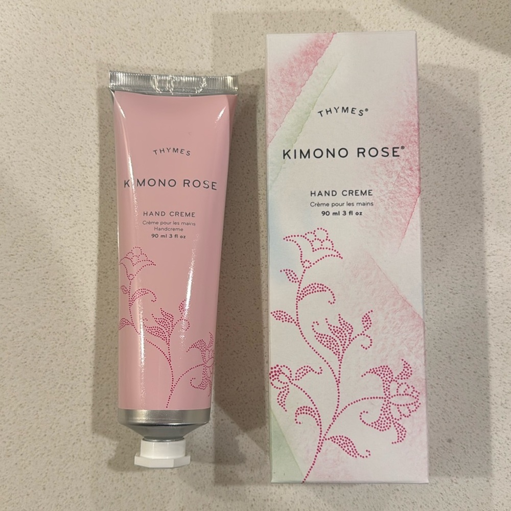 UNOPENED: Thymes Kimono Rose Hand Creme (3 fl oz)